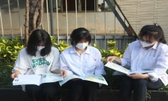 Thí sinh tự tin bước vào ngày cuối kỳ thi tốt nghiệp THPT 2023