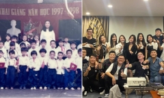 Thú vị buổi họp lớp tiểu học sau 22 năm mất liên lạc, tìm thấy nhau chỉ trong 1 tuần