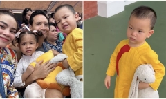 Đi chơi Trung thu cùng bố mẹ, Lisa - Leon nhà Hà Hồ có biểu cảm khiến dân mạng