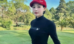 Giữa ồn ào với ông Hồ Nhân, Hiền Hồ bị nghi xuất hiện ở sân golf?
