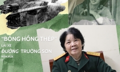 “Bông hồng thép” lái xe đường Trường Sơn năm xưa và tình yêu định mệnh từ cuộc gặp trên chiến trường