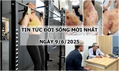 Tin tức đời sống 9/6: Người phụ nữ phá kỷ lục với hơn 7.000 lần hít xà trong 24 giờ