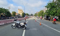 Vụ thanh niên 20 tuổi tử vong bất thường giữa quốc lộ: Xe máy văng xa thi thể hơn 50m