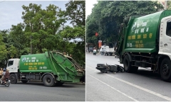 Vụ người phụ nữ tử vong dưới gầm xe rác sau pha mở cửa bất cẩn: Tài xế là kế toán phường 