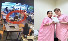 Đang đi ăn thịt nướng thì vỡ ối, người phụ nữ có pha xử lý khiến chủ của hàng “mắt chữ A mồm chữ O” thán phục