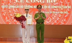 Chân dung tân Giám đốc Công an tỉnh Thái Bình Thượng tá Trần Văn Phúc