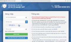 8h sáng nay (18/7), Bộ GD&ĐT công bố điểm thi tốt nghiệp THPT chính thức