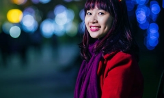 Thiếu nữ 9X diện đồ xinh xắn chụp ảnh đón Noel 2014