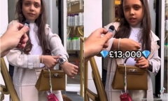 Rich kid 11 tuổi diện outfit hàng tỷ đồng, sở hữu siêu xe riêng gây xôn xao mạng xã hội
