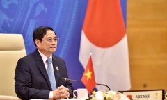 Thủ tướng Phạm Minh Chính đề nghị ASEAN - Nhật Bản phối hợp kiểm soát tốt đại dịch, phục hồi các chuỗi cung ứng