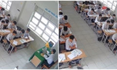 Thầy giáo mắng học sinh là 