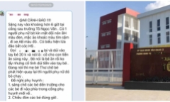 Nghi vấn người lạ tiếp cận học sinh với ý đồ xấu, trường tiểu học ở TP.HCM ra cảnh báo