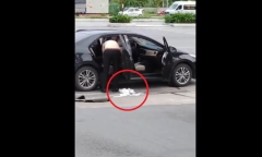 Tài xế xe sang có hành động xấu xí khiến cộng đồng mạng yêu cầu