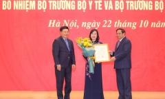 Thủ tướng Phạm Minh Chính trao Quyết định bổ nhiệm hai Bộ trưởng