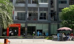 4 người trong gia đình ở Times City dương tính với SARS-CoV-2