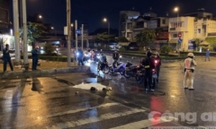 Tai nạn ở TP.HCM: Người phụ nữ đạp xe băng qua ngã tư bị ô tô cán tử vong thương tâm