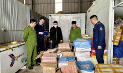Thái Nguyên: Kịp thời ngăn chặn hơn 500 kg chân gà nhập lậu 
