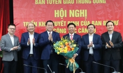 Ban Bí thư Trung ương Đảng bổ nhiệm nhân sự mới