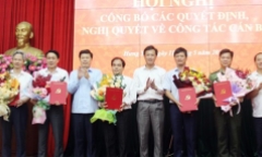 Ban Bí thư, Ủy ban Thường vụ Quốc hội chỉ định, phê chuẩn nhân sự mới