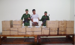 Tạm giam nghi phạm tàng trữ 420 kg pháo lậu