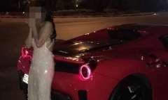 Xe Ferrari 488 tông tử vong người phụ nữ : Xuất hiện hình ảnh cô gái trẻ ngồi ghế lái