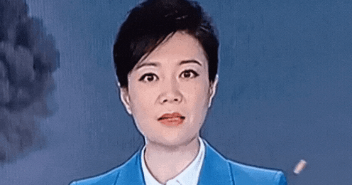 Nữ biên tập viên gặp sự cố bất ngờ trên sóng trực tiếp, 
