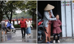 Người dân Hà Nội áo 