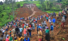 Lở đất kinh hoàng tại miền Nam Ethiopia, gần 230 người thiệt mạng