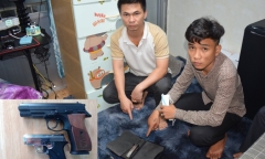 Bình Phước: Bắt nhóm thanh niên nổ súng vì bị nhắc nhở chạy xe không đúng làn đường