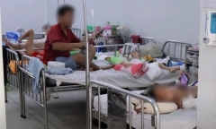 Vụ chồng nghi sát hại vợ và 2 con: Bé trai bị thương ở vùng mặt, cổ, 2 bàn tay
