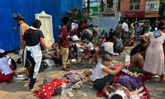 Sau động đất, bệnh viện Myanmar và Thái Lan chìm trong cảnh hỗn loạn