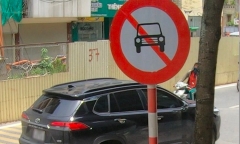 Thực hư thông tin “CSGT bị ô tô đi ngược chiều đâm
