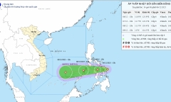 Yêu cầu 7 bộ, 14 tỉnh chủ động ứng phó áp thấp nhiệt đới gần Biển Đông