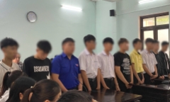 Truy đuổi khiến một nạn nhân rơi từ tầng 3 xuống đất, nhóm thanh niên ở Huế lĩnh án