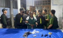 Khởi tố đối tượng dùng súng tự chế bắn trung tá công an bị thương ở Lâm Đồng