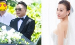 Phương Oanh gây sốt khi tung ảnh diện váy cô dâu trước ngày đám cưới