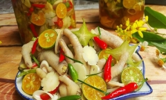 Cách làm chân gà sả tắc siêu đơn giản, giòn ngon khó cưỡng
