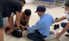 Vụ cướp ngân hàng ở Bình Dương: Đề xuất khen thưởng cho bảo vệ và người dân bắt tên cướp