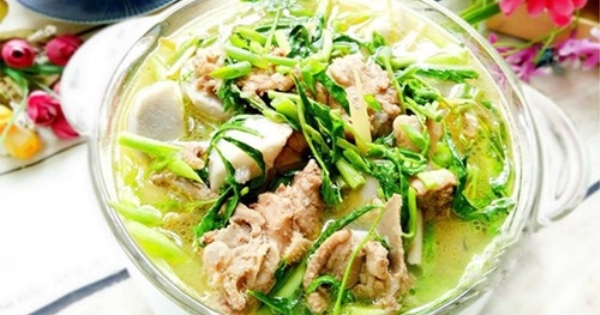 Bí quyết nấu canh khoai sọ rau rút ngon bổ dưỡng cho ngày hè
