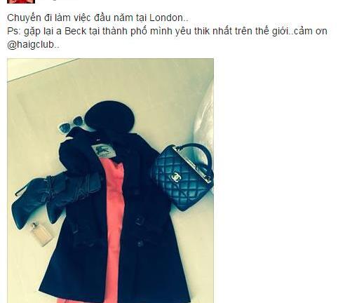 Hà Hồ, Tóc Tiên khoe hàng hiệu chuẩn bị gặp David Beckham