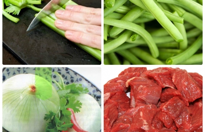 Thịt bò xào đậu cove - món ngon cho ngày lạnh