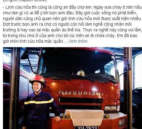 Tâm sự của anh lính cứu hỏa mặc nhầm... quần đùi đi chữa cháy