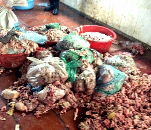 Thực phẩm bẩn: 