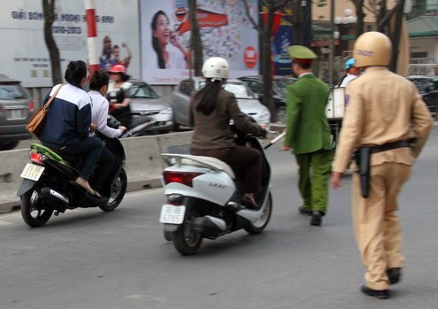 Thẩm quyền xử phạt vi phạm giao thông của các lực lượng đến đâu?