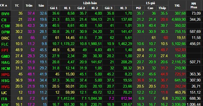 Khối ngoại tiếp tục rót mạnh tiền vào FLC
