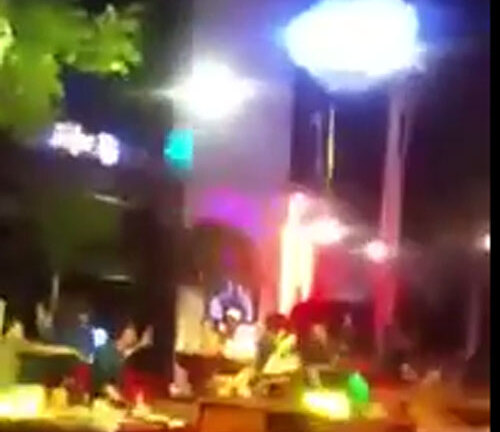 Xôn xao clip thanh niên bị truy sát trong đêm ở Poc Poc Beer Club