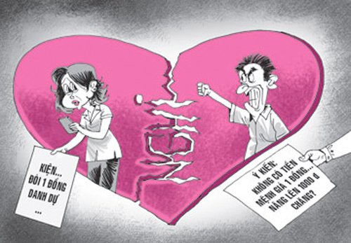 Bi kịch phía sau kỳ án vợ kiện chồng đòi 1 đồng tiền danh dự