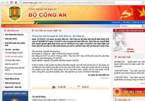 Khởi tố Kim Quốc Hoa - nguyên Tổng biên tập báo Người cao tuổi