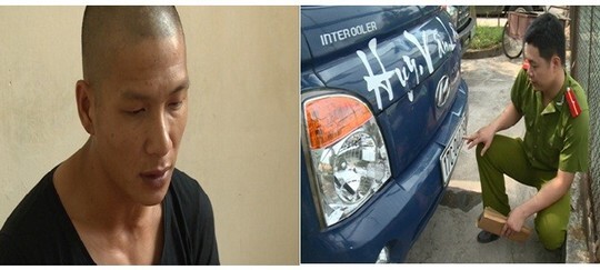 Đâm trực diện CSGT rồi lái xe lạng lách bỏ chạy