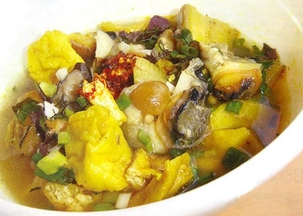 Cách làm ốc nấu chuối đậu ngon tuyệt